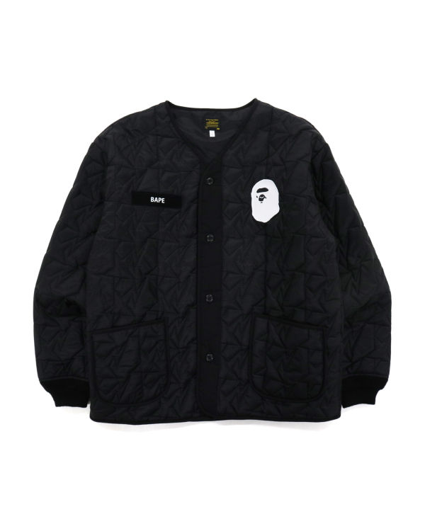 Vestes Bape Military Patch Liner Noir Homme | MYL-61716681