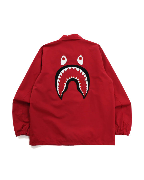 Vestes Bape Shark Coach Rouge Clair Homme | NYT-98936077