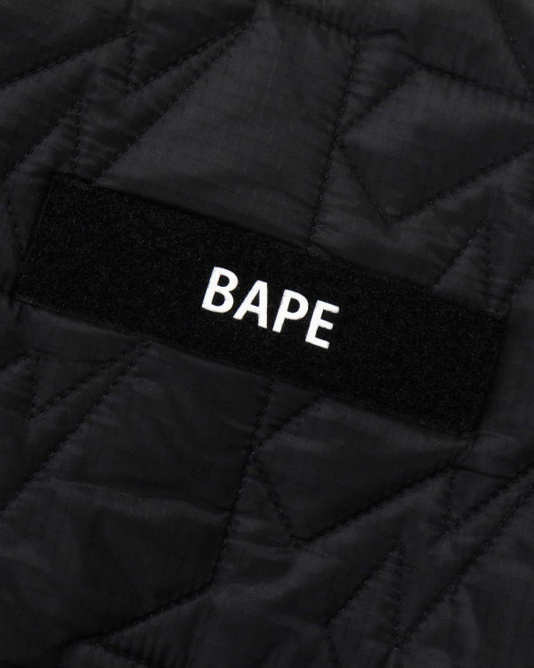 Vestes Bape Military Patch Liner Noir Homme | MYL-61716681