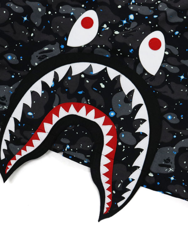 Vestes Bape Space Camo Shark M-65 Noir Homme | QWC-91037819