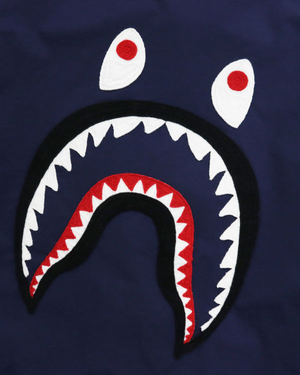 Vestes Bape Shark Coach Bleu Marine Bleu Homme | OSG-00334317