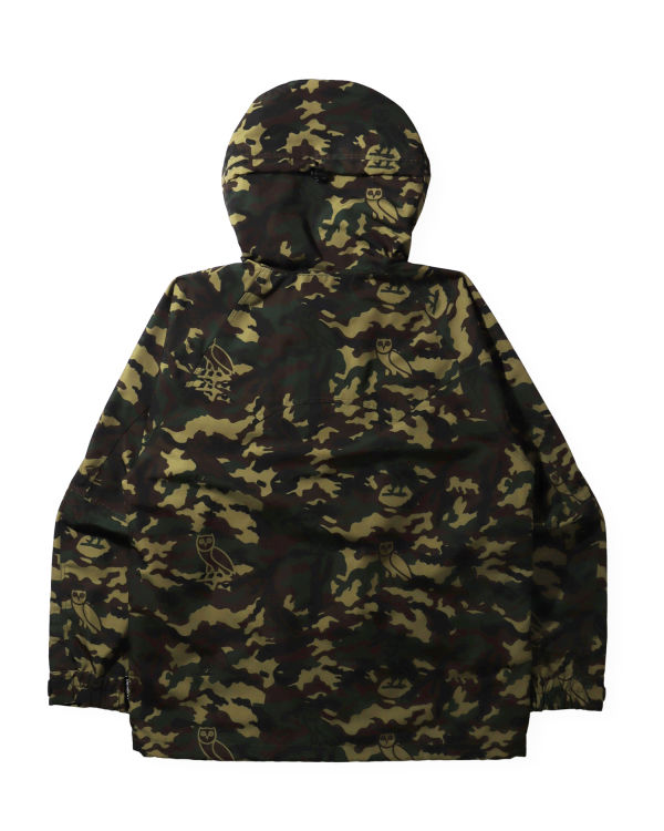 Vestes Bape X OVO Woodland Camo Snowboard Vert Homme | VIM-08595111