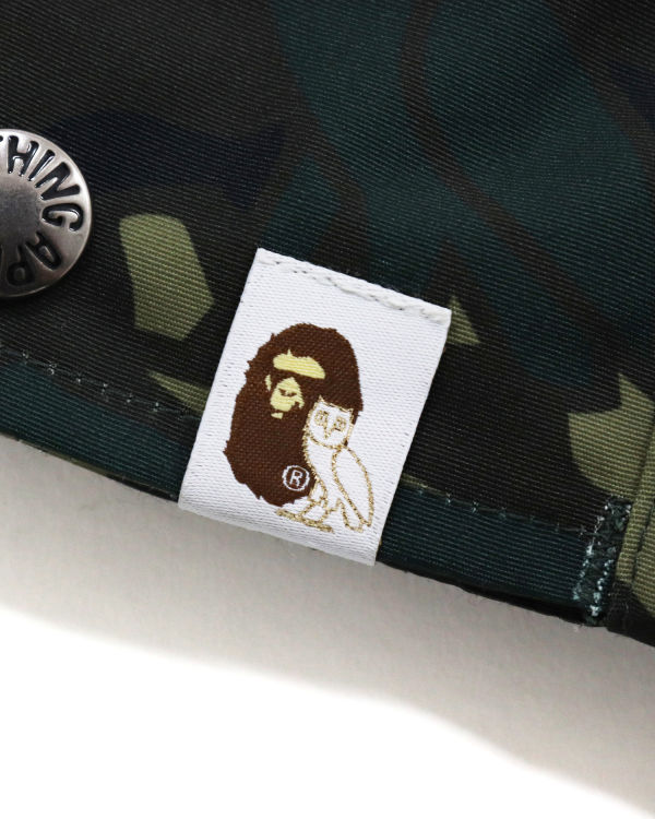 Vestes Bape X OVO Woodland Camo Snowboard Vert Homme | VIM-08595111