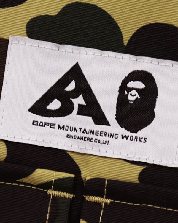 Parka Bape 1st Camo Mountain Jaune Homme | BAC-25586672