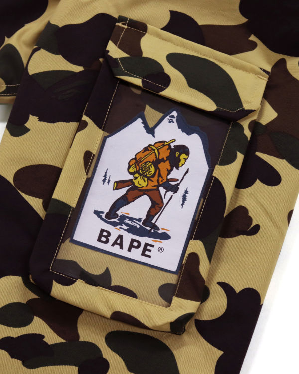 Parka Bape 1st Camo Mountain Jaune Homme | BAC-25586672