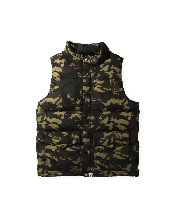 Gilet Bape X OVO Woodland Camo Vert Homme | JPE-81879238