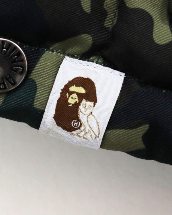 Gilet Bape X OVO Woodland Camo Vert Homme | JPE-81879238