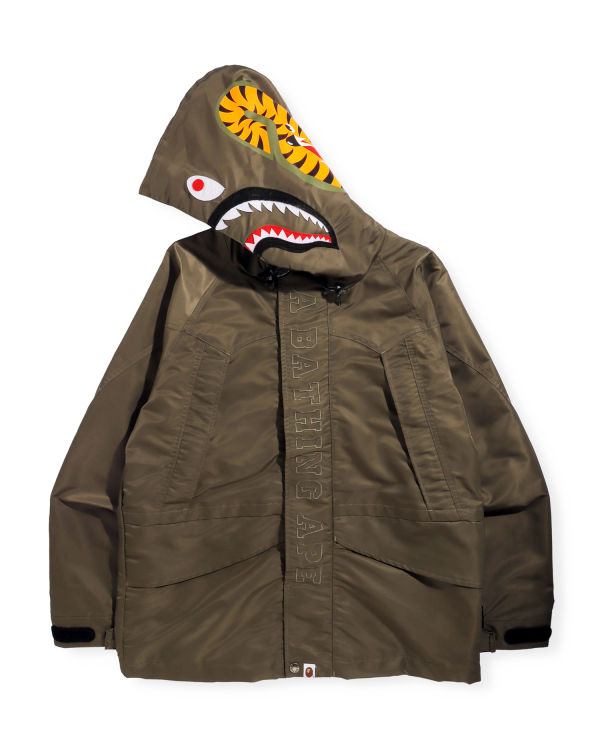 Vestes Bape Shark Snowboard Vert Homme | YYN-56968834