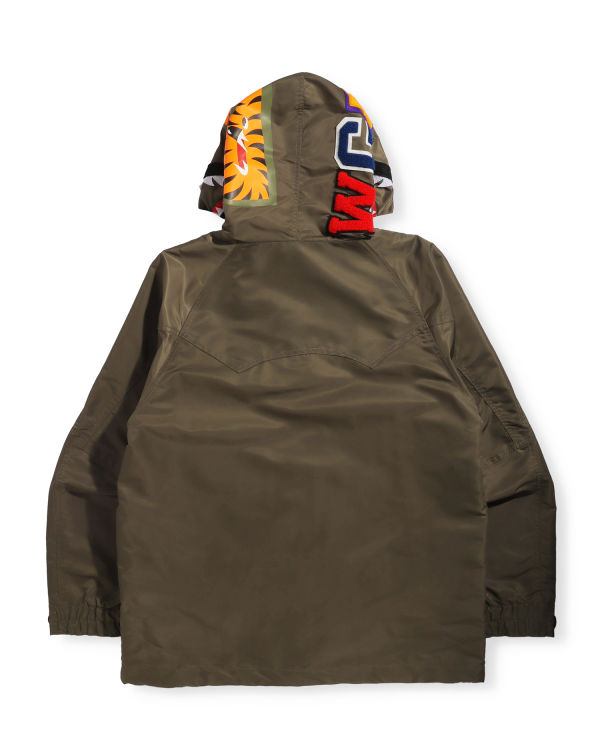 Vestes Bape Shark Snowboard Vert Homme | YYN-56968834