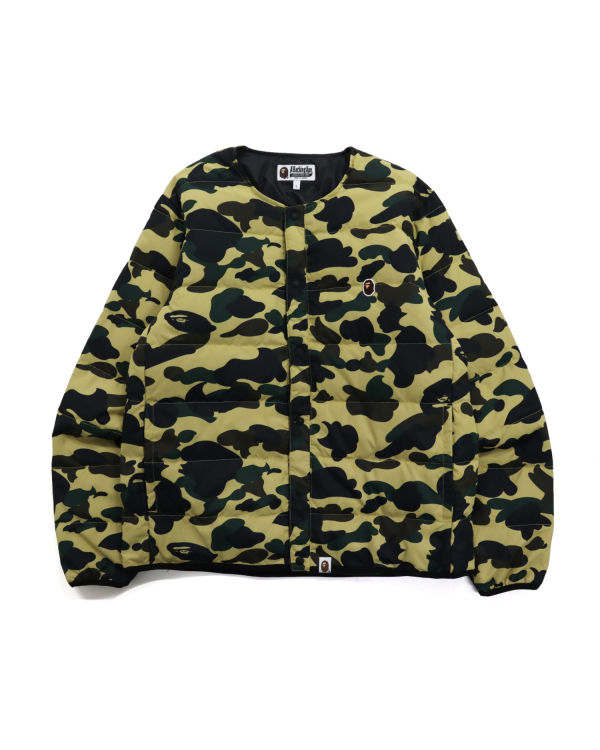 Vestes Décontractées Bape 1st Camo Light Weight Jaune Homme | RRV-25067525