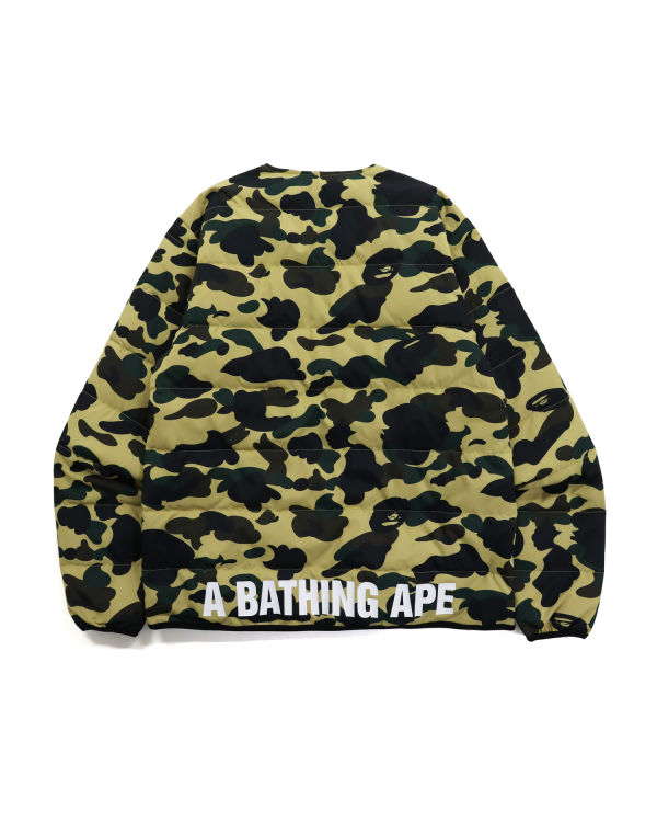 Vestes Décontractées Bape 1st Camo Light Weight Jaune Homme | RRV-25067525