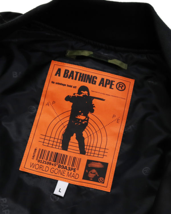 Vestes Bape 1st Camo Nylon Twill MA-1 Vert Homme | UXU-79867520