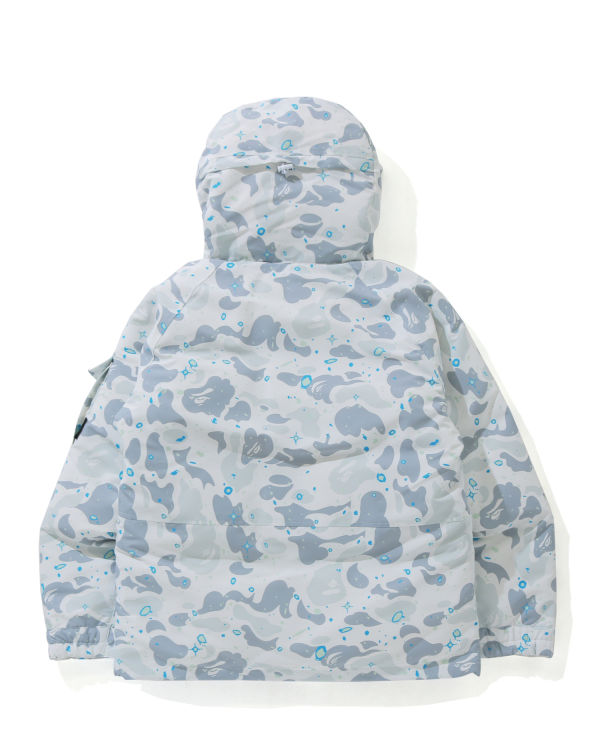 Vestes Décontractées Bape Space Camo Military Loose Fit Blanche Homme | OOY-84646512