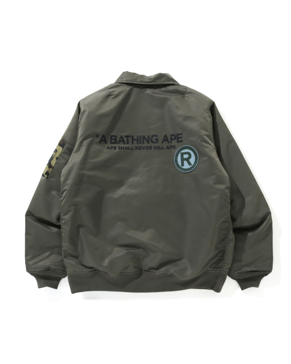 Vestes Bape CWU-45 Vert Homme | YPJ-30275918