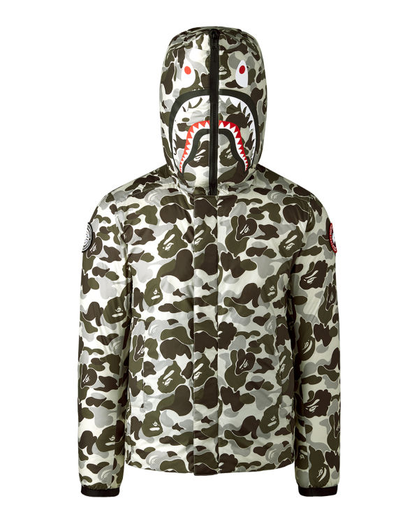 Vestes Bape X Canada Goose X Concepts ABC Camo Crofton Shark Encapuchonné Light Grise Homme | NJS-87969249