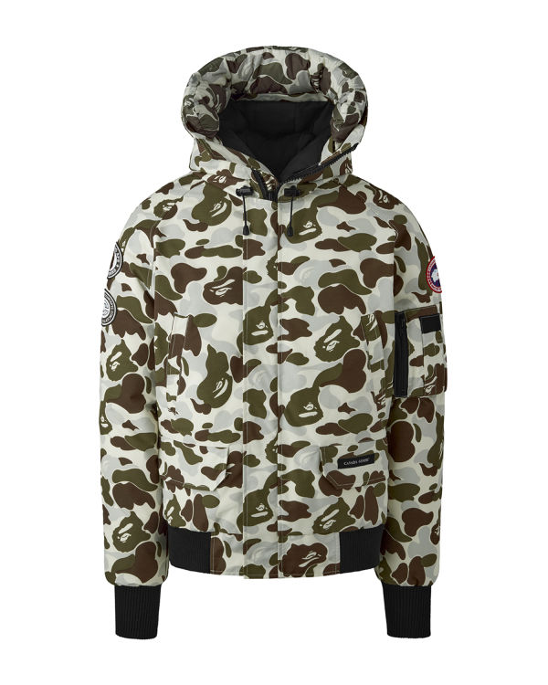 Vestes Bape X Canada Goose X Concepts ABC Camo Chilliwack Bomber Grise Homme | ISL-64523212