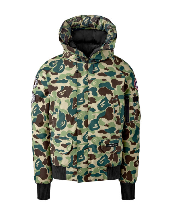 Vestes Bape X Canada Goose X Concepts ABC Camo Chilliwack Bomber Vert Homme | HRQ-57670827