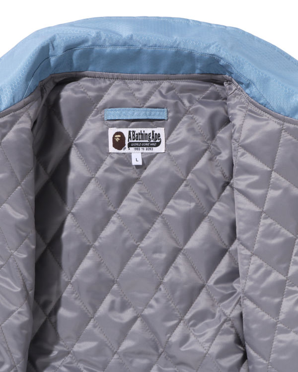 Vestes Bape Honeycomb Ripstop Bomber Bleu Clair Homme | YIN-99946193