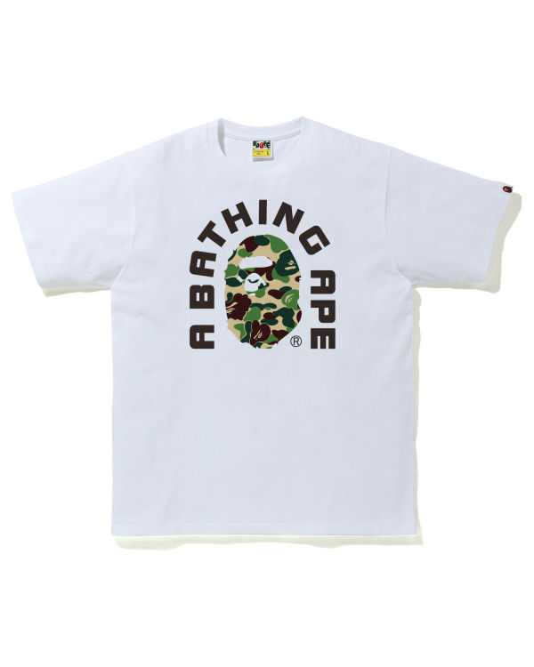 T Shirts Bape ABC Camo College 2020 Vert Homme | MRO-78823186