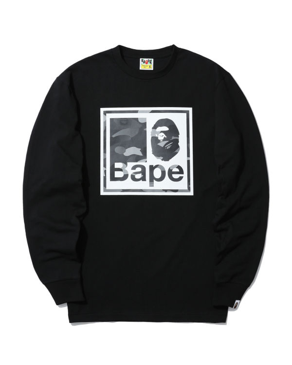 T Shirts Bape Gradation Camo Noir Homme | RTA-92126666