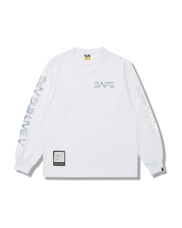 T Shirts Bape X Hajime Sorayama L/S Blanche Homme | EQJ-87057590