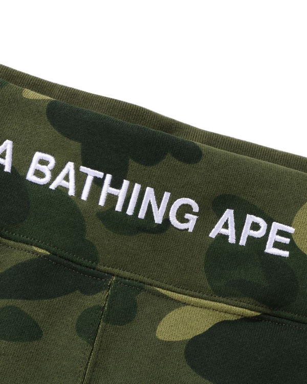 Shorts Bape Color Camo Vert Homme | PXD-17227350