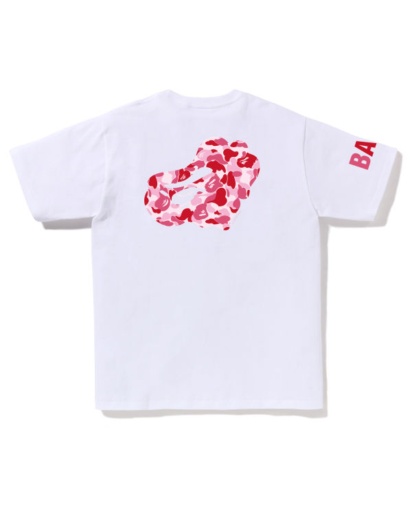 T Shirts Bape ABC Camo Blanche Homme | FAP-67124335