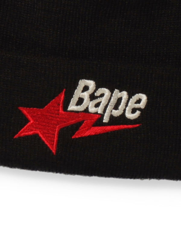 Casquettes Bape STA Noir Homme | QHK-66269332