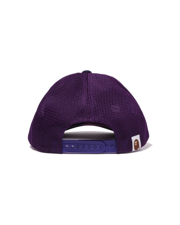 Casquettes Bape Color Camo NYC Logo Mesh Violette Homme | VJC-92093072