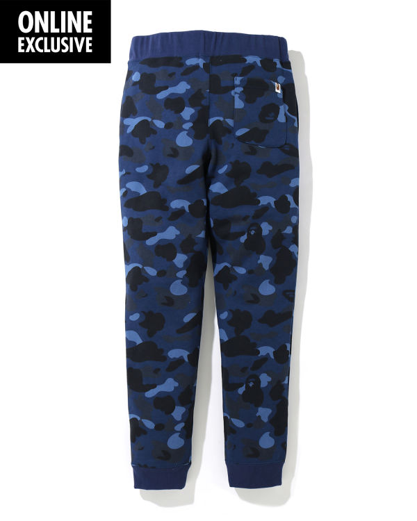 Pantalon Jogging Bape Color camo One Point silm Bleu Marine Bleu Homme | FIV-74518123