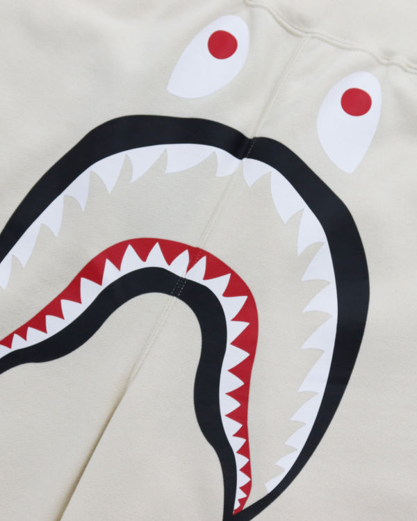 Jogging Bape Shark Blanche Homme | IRJ-37957002