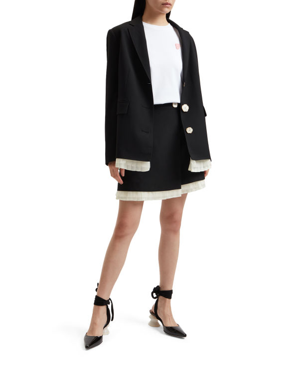 Vestes Bape Buttoned blazer Noir Femme | AWU-04272860