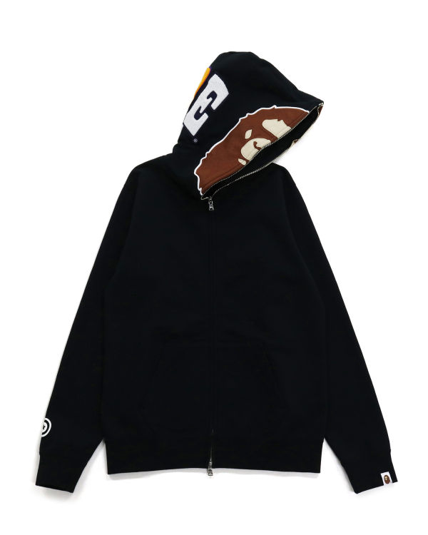 Sweat à Capuche Bape 2nd Ape Full Zip Noir Femme | KNJ-67940818