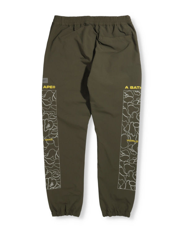 Pantalon Bape Rip Stop Piste Vert Homme | NVM-76065713