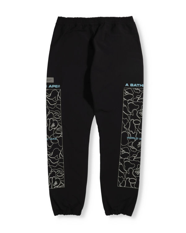 Pantalon Bape Rip Stop Piste Noir Homme | NED-97668100