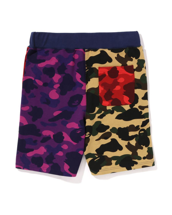 Shorts Bape Mix Camo Crazy Multicolore Homme | WBD-55565592