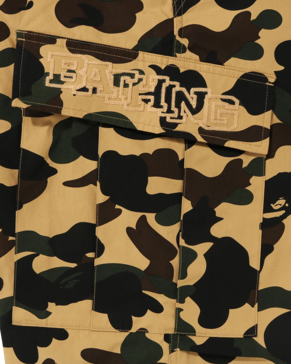 Pantalon Bape 1st Camo 6 Pocket Jaune Homme | PLT-48337586