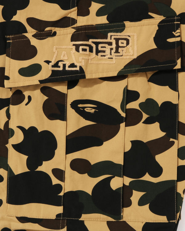 Pantalon Bape 1st Camo 6 Pocket Jaune Homme | PLT-48337586