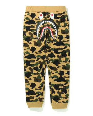 Jogging Bape 1st Camo Shark Slim Jaune Homme | XFY-01987033