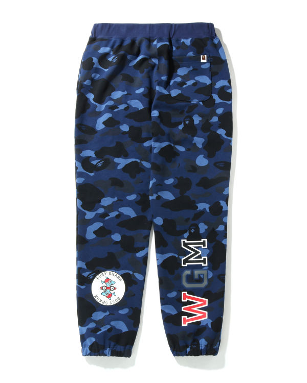 Jogging Bape Color Camo Shark Bleu Homme | FQR-13959403