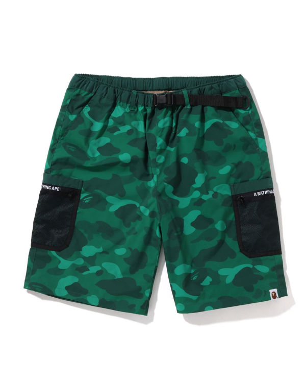 Shorts Bape Color Camo Mesh Pocket Turquoise Homme | EHT-92158487