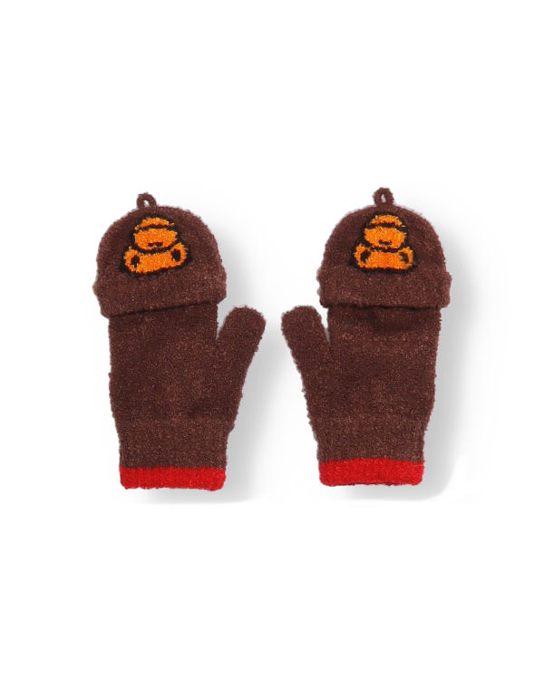 Gants Bape Milos Marron Enfant | FVS-43232552