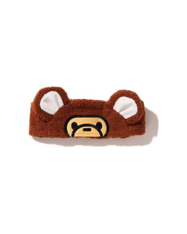 Accessoires Pour Cheveux Bape Milo Bear Ear Boa Marron Enfant | KWE-08765966