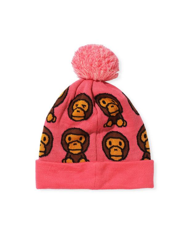 Casquettes Bape Milo Pattern Rose Enfant | XRL-82415962