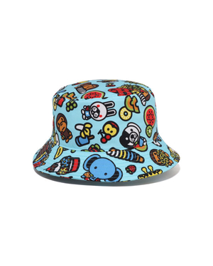 Chapeaux Bape Milo Mixed Fruit Bucket Bleu Clair Enfant | JZV-31411245