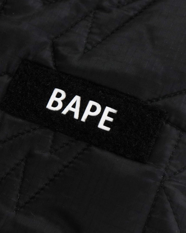 Vestes Bape Multi Patch STA Matelassé Noir Enfant | TQH-32117469