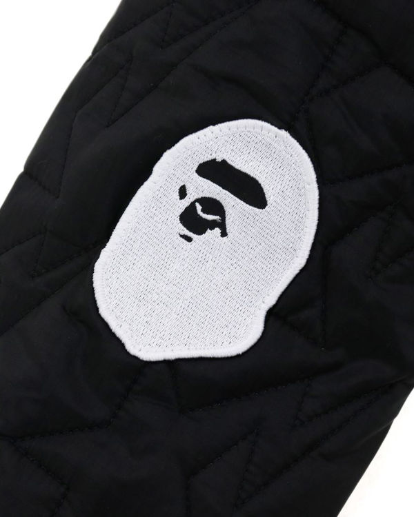 Vestes Bape Multi Patch STA Matelassé Noir Enfant | TQH-32117469