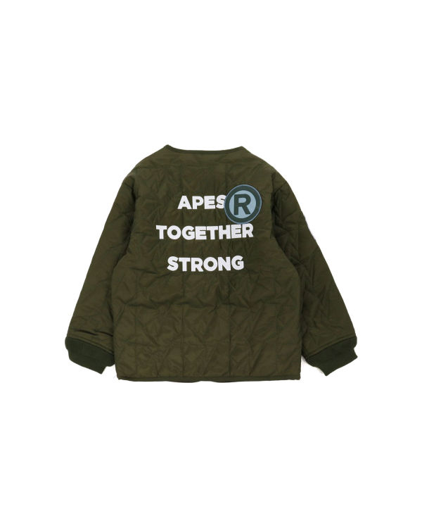 Vestes Bape Multi Patch STA Matelassé Vert Enfant | CAO-49908785