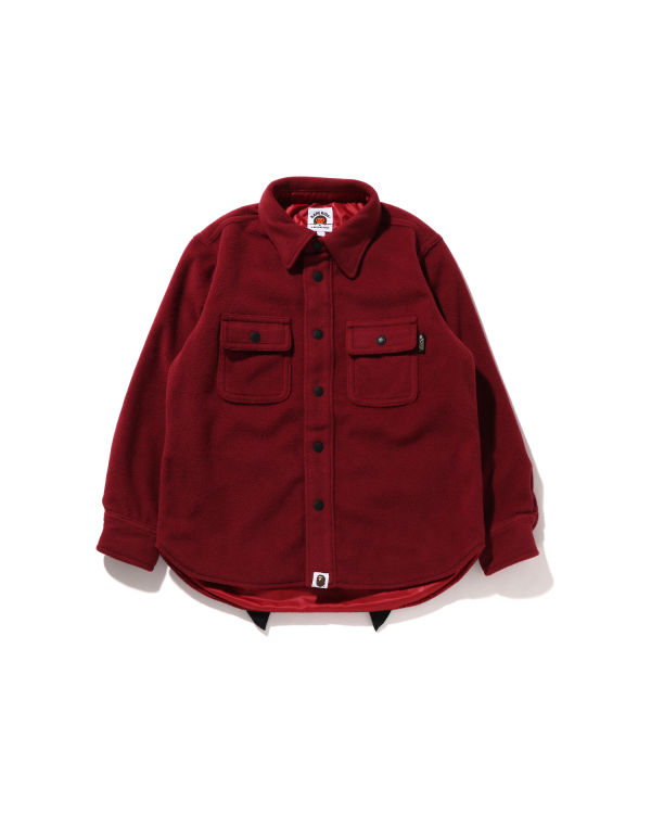 Vestes Bape Shark Patch Rouge Clair Enfant | LJG-86115518