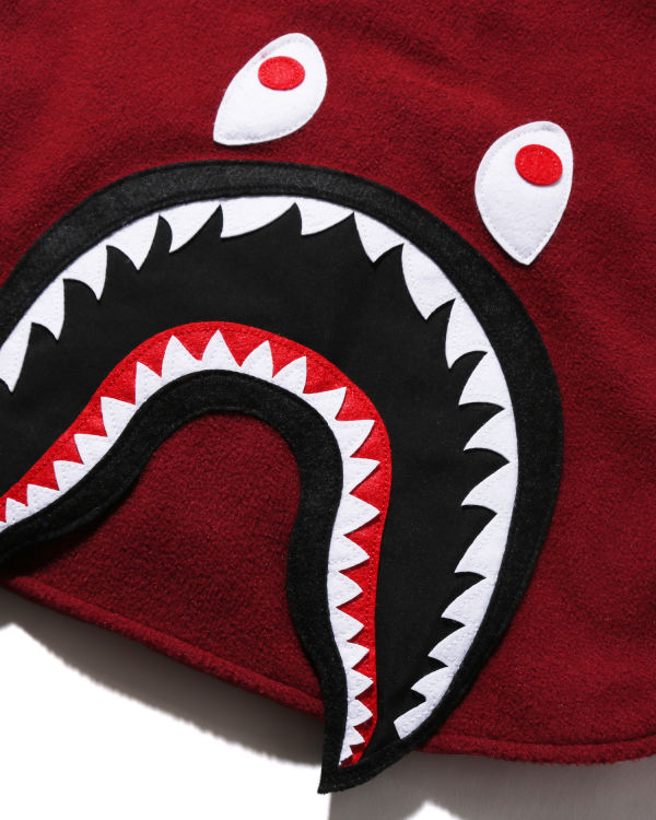 Vestes Bape Shark Patch Rouge Clair Enfant | LJG-86115518